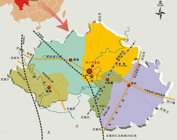 廣安市紅黃藍(lán)親子園地理位置 廣安市紅黃藍(lán)親子園地理位置