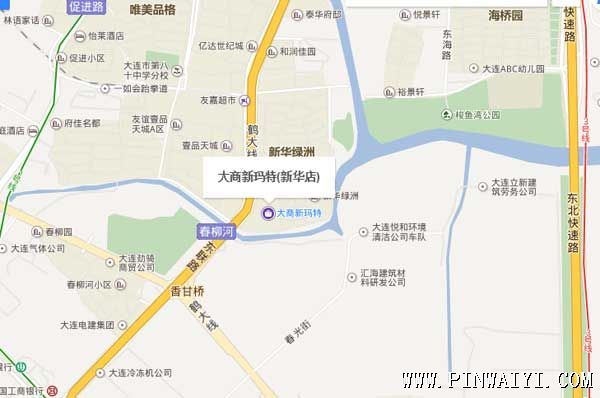 愛貝國際少兒英語大連大商新華中心地圖 愛貝國際少兒英語大連大商新華中心地圖