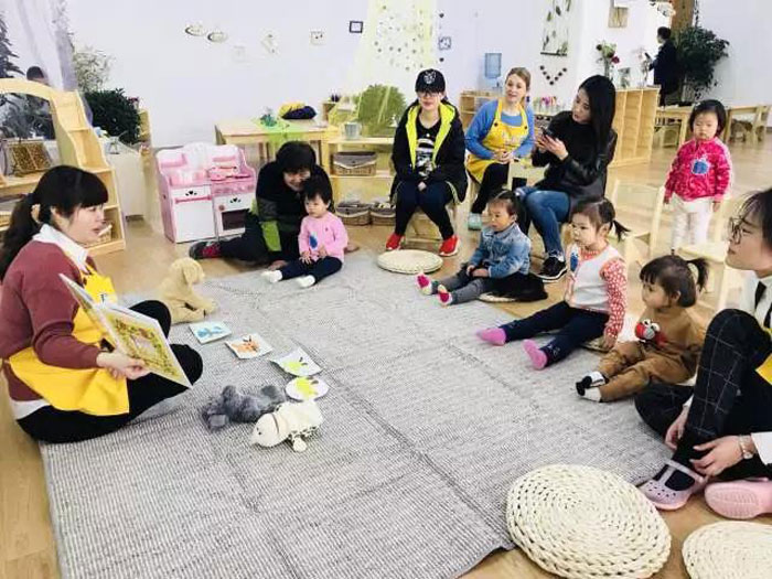 北京福祿貝爾國際幼兒園外教教學(xué)活動