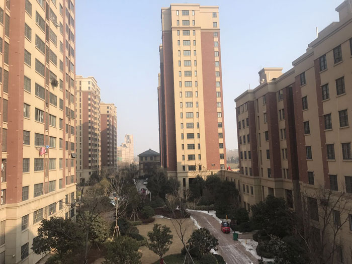 美國學(xué)樂兒童英語徐州沛縣中心外教公寓外景