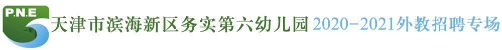 天津市濱海新區(qū)務(wù)實第六幼兒園外教招聘專場2020-2021